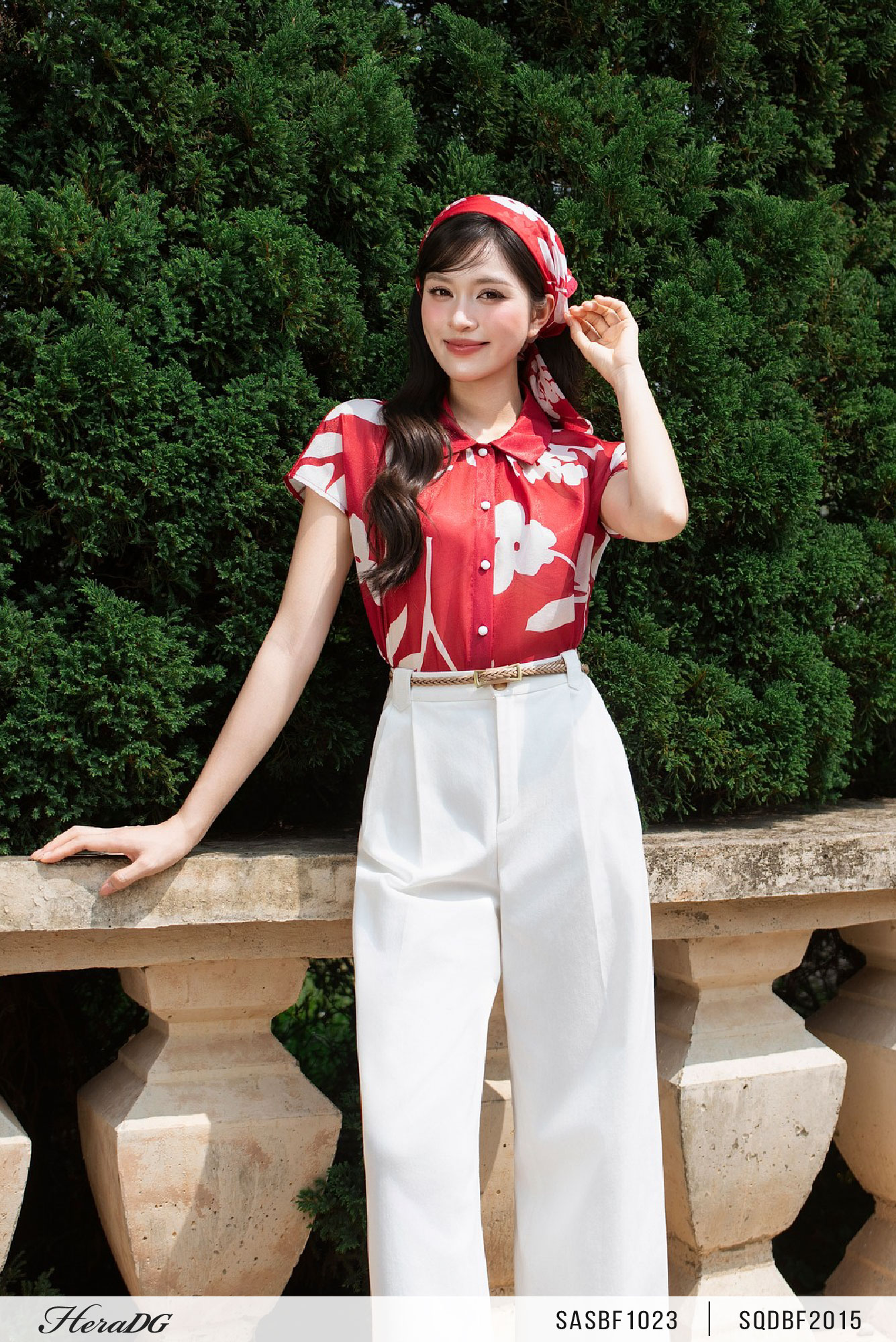 Ảnh của Áo sơ mi họa tiết tay liền